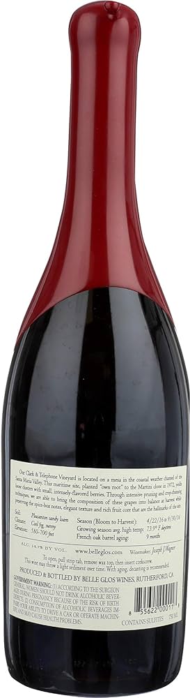 Belle Glos Clark & Telephone Pinot Noir, 750 ML at Amazon's