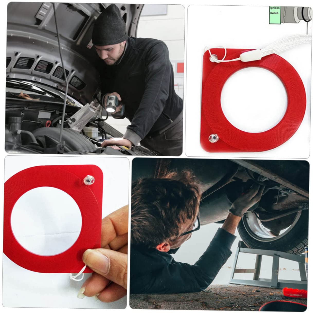 SOLUSTRE 15piezas Probador De Bujías y Coils Para Automóviles Herramienta De Detección De Inducción Ecu y Antirrobo Compatible Vehículos Uso