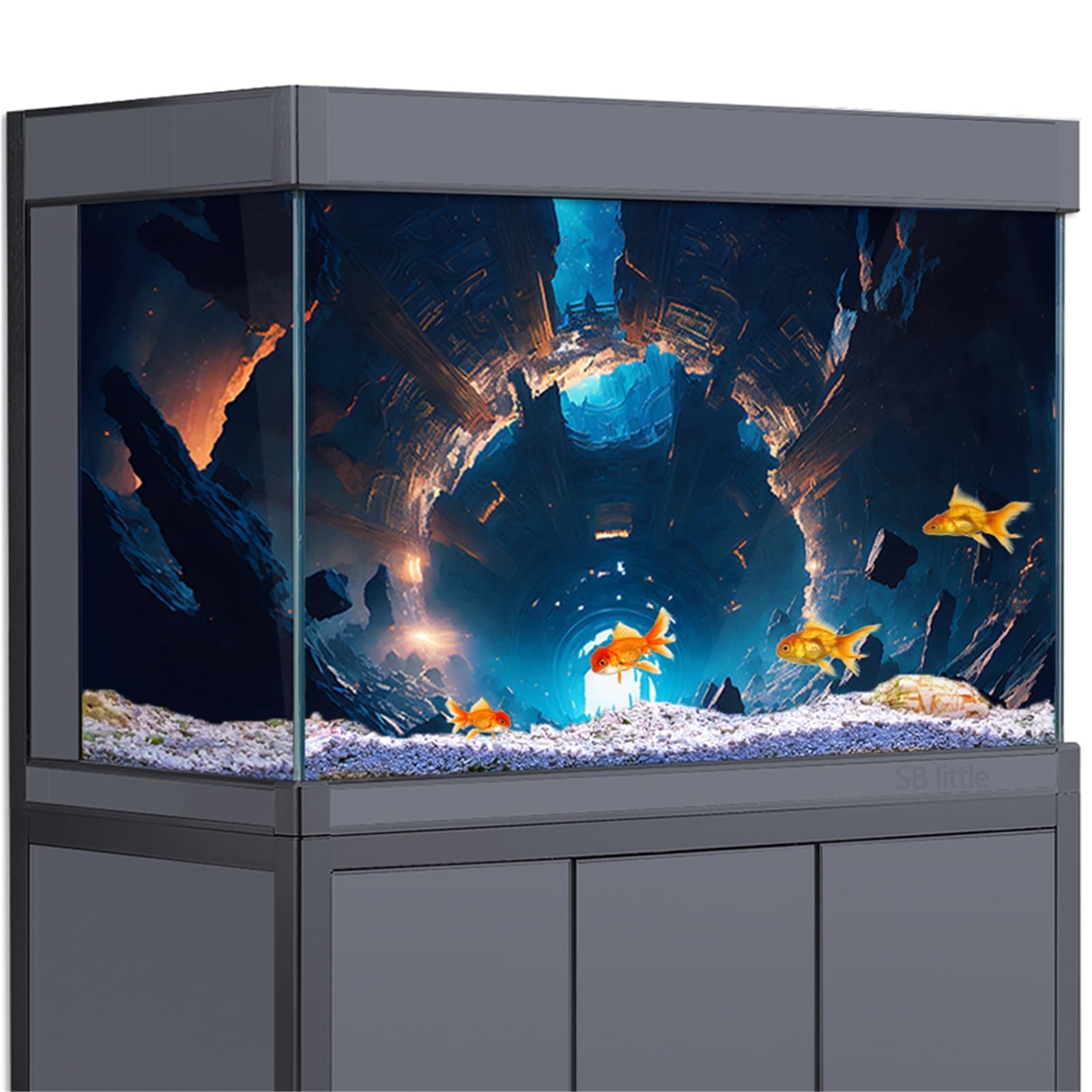Fondo de Acuario pecera con Efecto 3D