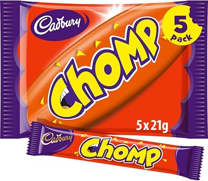 Cadbury Chomp Bar, 21 g Pack of 5