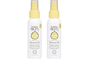BabyBum Sensitive Skin Sunscreen Spray, 2-Pack