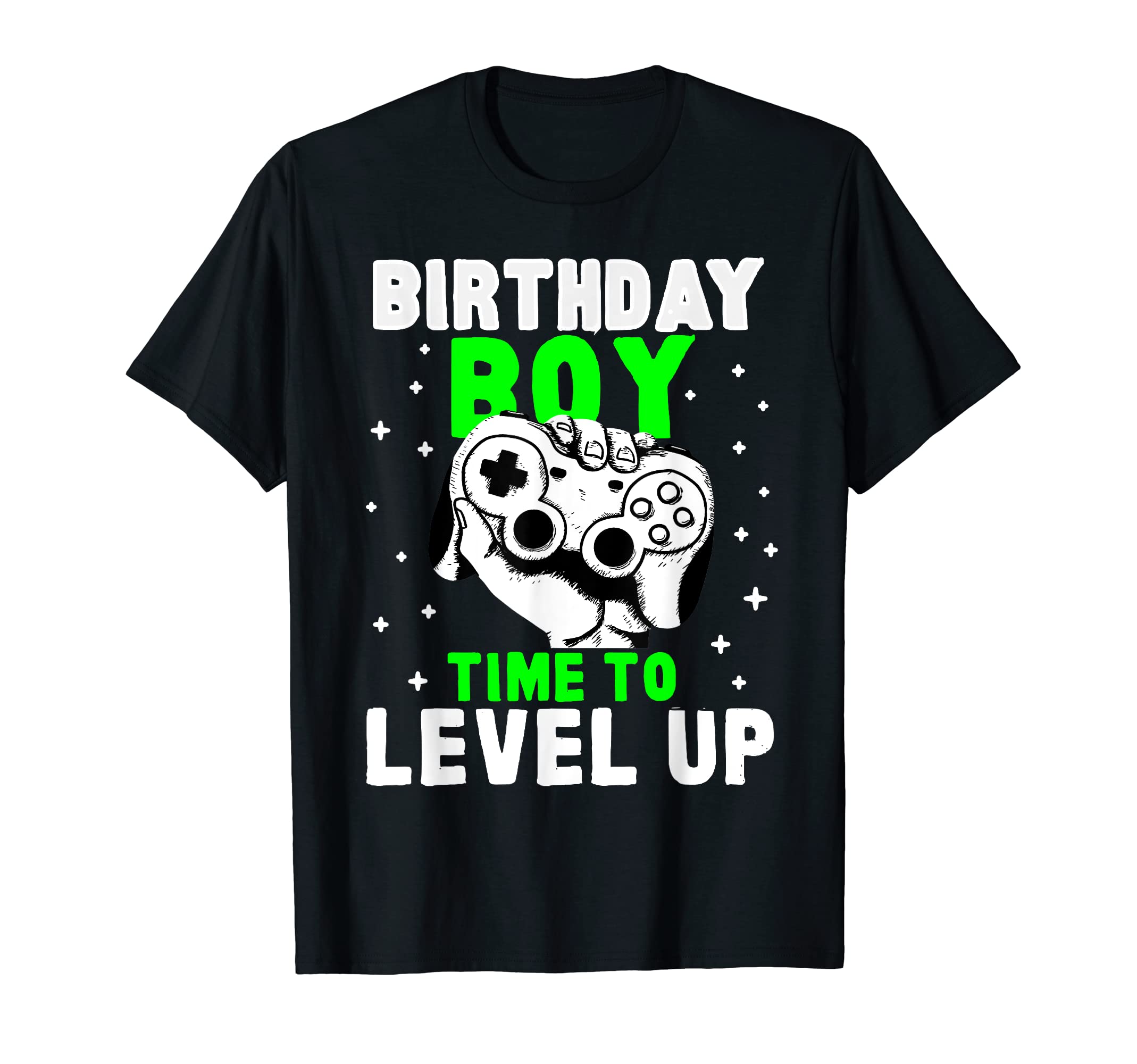 Birthday Boy Time to Level Up Video Game T-Shirt