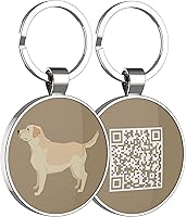 Vista 9 de Etiquetas para perros con código QR, etiquetas de perro personalizadas para mascotas, etiquetas de identificación de perro, etiquetas de nombre