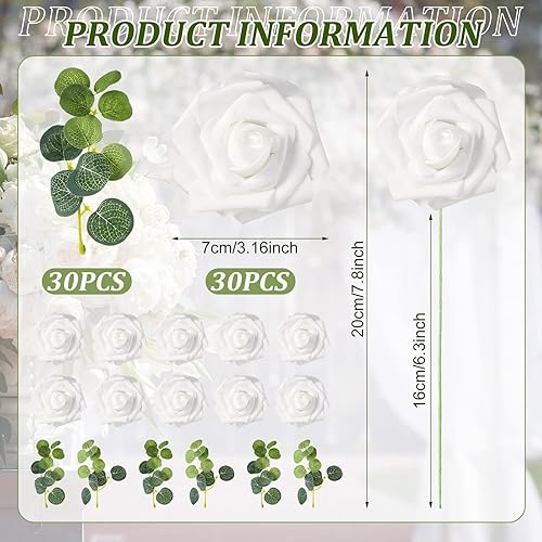 Miniatura 6 de 15 piezas de centro de mesa de metal con diseño floral, centro de mesa de aro con soporte, centros de mesa dorados para mesa, 15 soportes de madera,