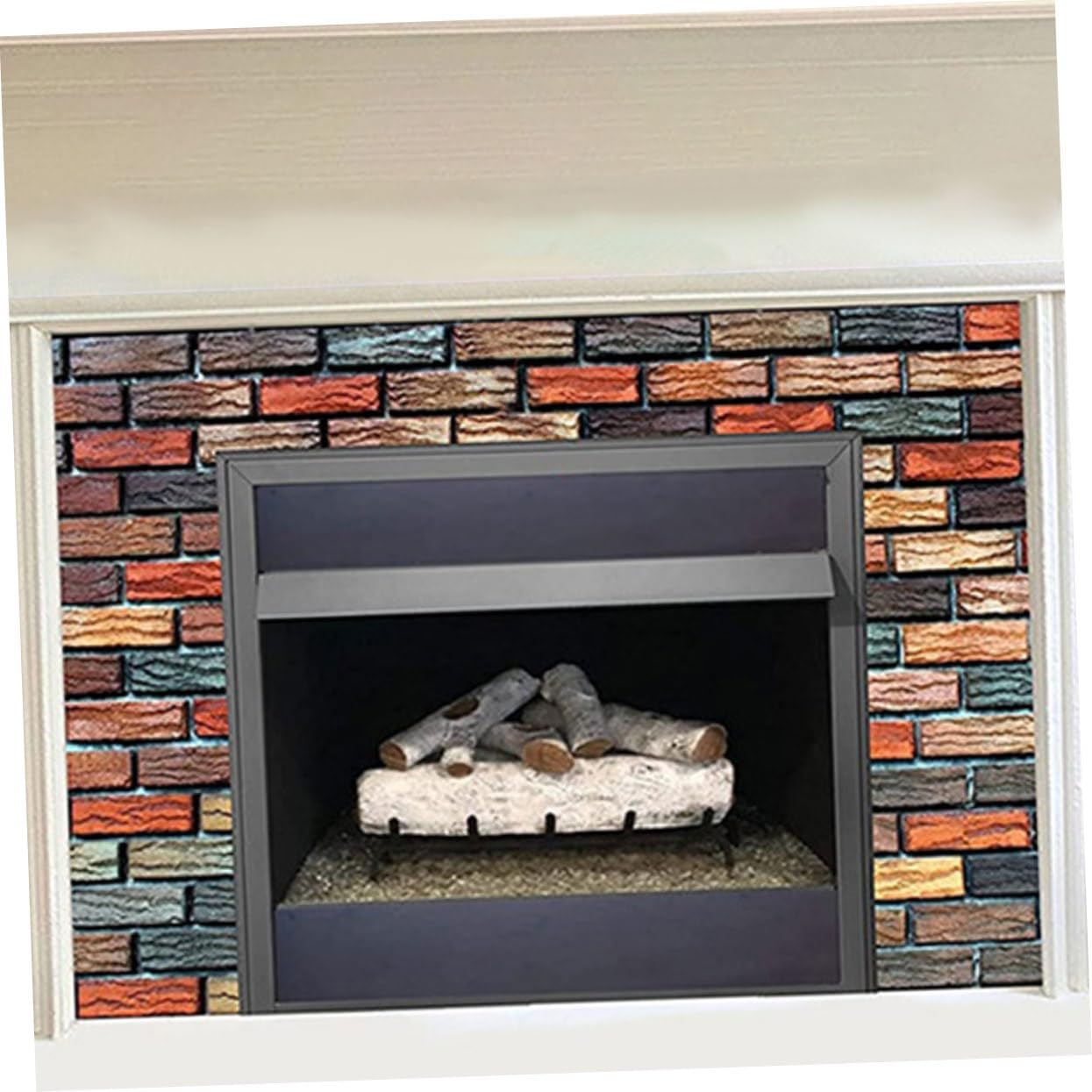 Mobestech 2pcs Fireplace Cover Draft Stopper Magnetic Fireplace Screen Indoor Covers Vent Blockers Block Cold Air Safe Professional