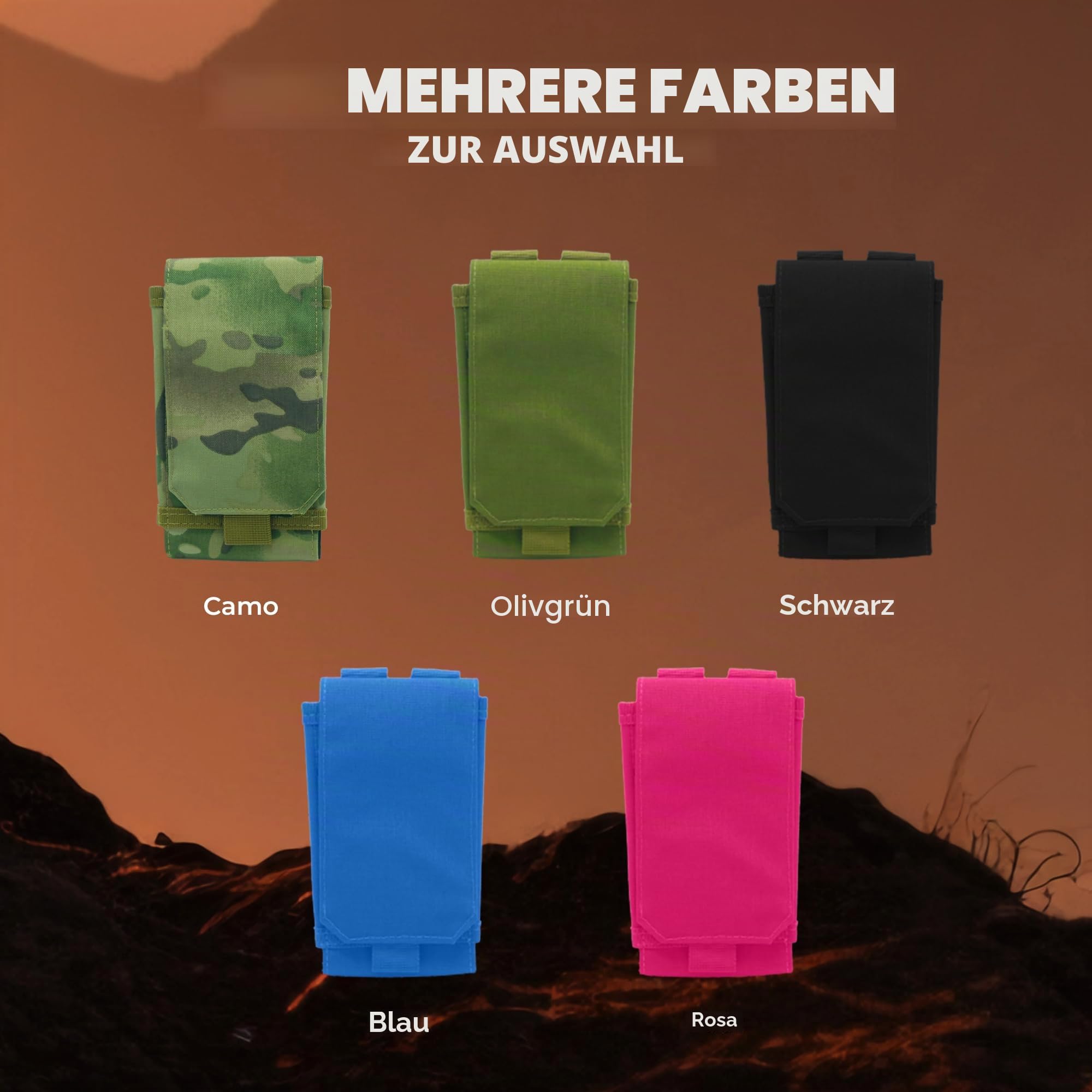 Smartphone Strap Pack - Backpack Shoulder Strap Pocket - Backpack Attachment for Hikers, Travelers, Students, and Commuters