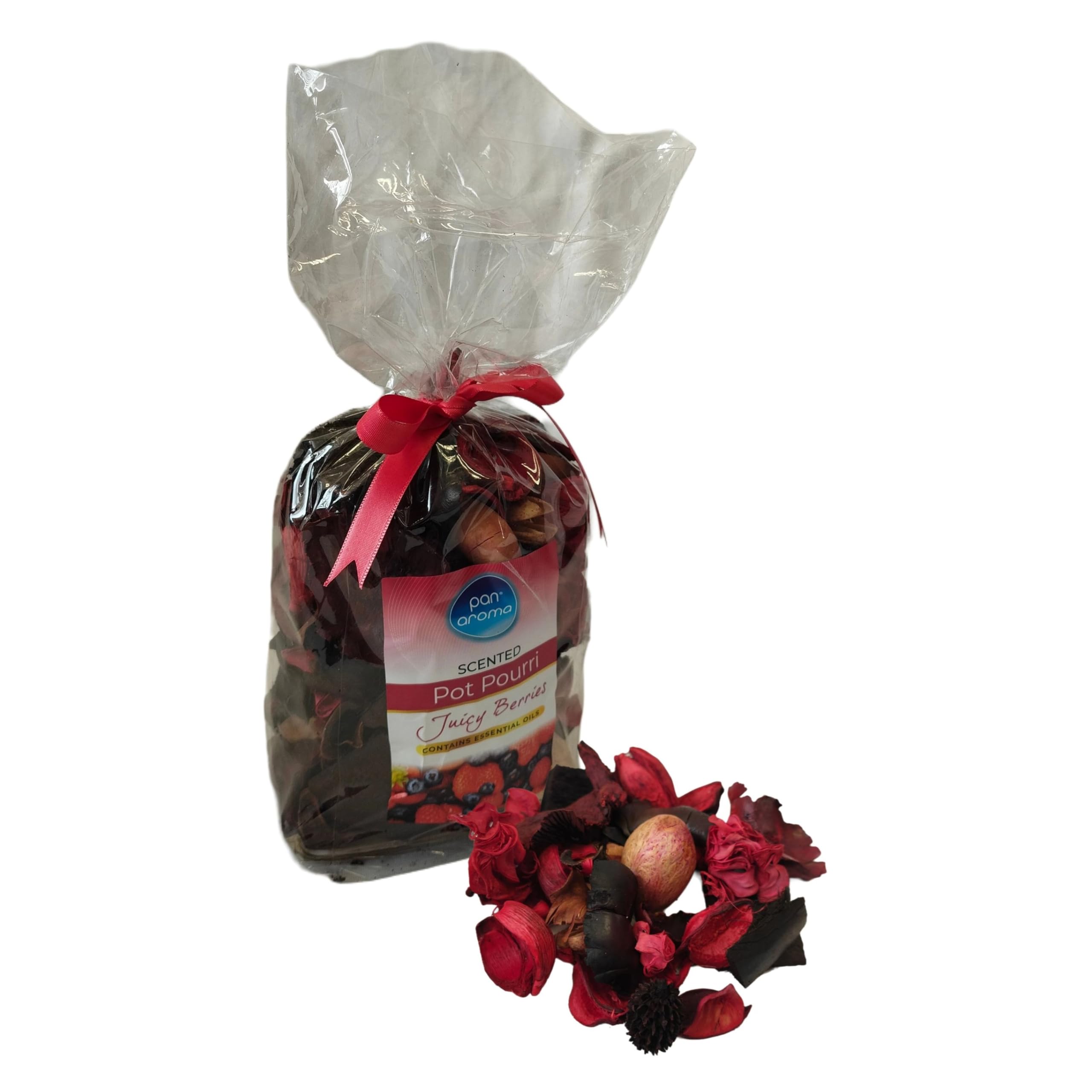 Juicy berries pot pourri - scented home botanicals - aromatic fruity scent - decorative home fragrance pot pourri -180g bag