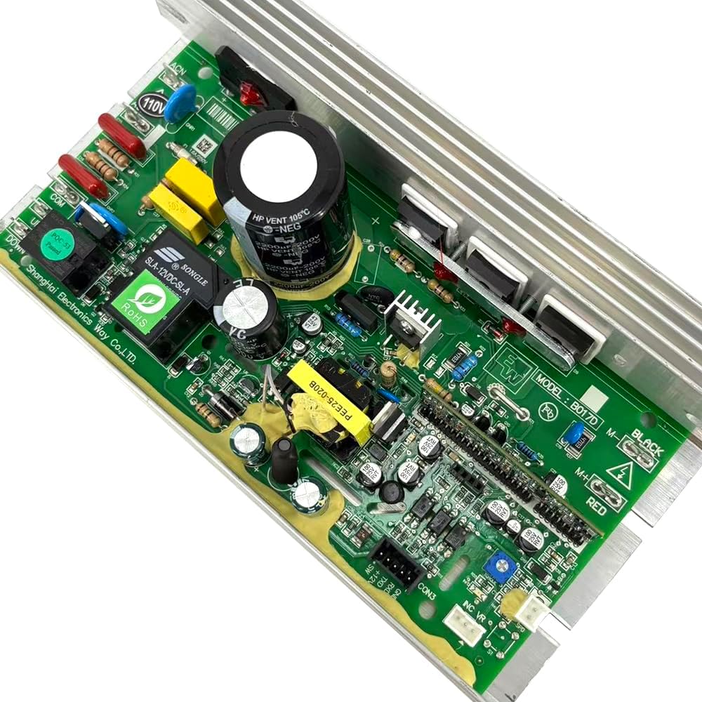 Treadmill Motor Controller B017D A002030237 Power Supply Board Compatible with BOWFLEX T22 T56 T618/ BXT116/ BXT216/ MY17 T618/ XT16 Treadmill Circuit Board