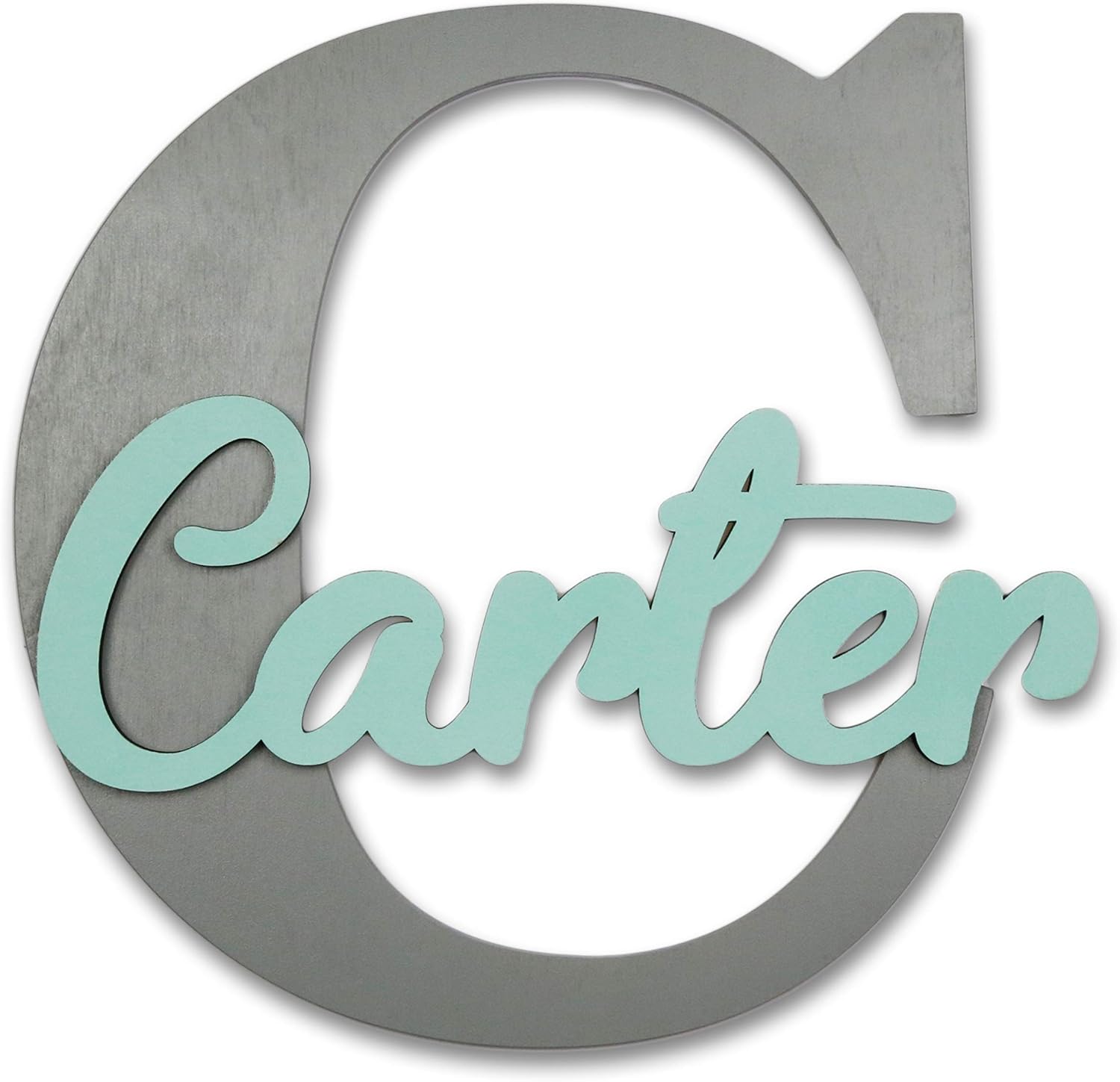 Custom Personalized Wooden Name Sign, Wood Letter, Nursery Wall plaque decor for Boys and Girls