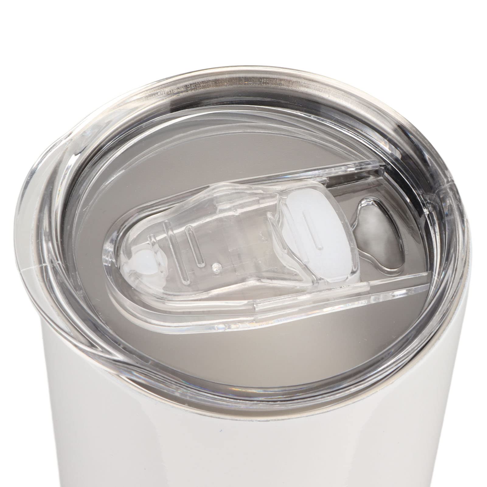 Gobelet Isotherme Vierge 414ml Avec Haut-parleur Bluetooth - Double Paroi Inox, Poignée, Personnalisable Par Sublimation - 12
