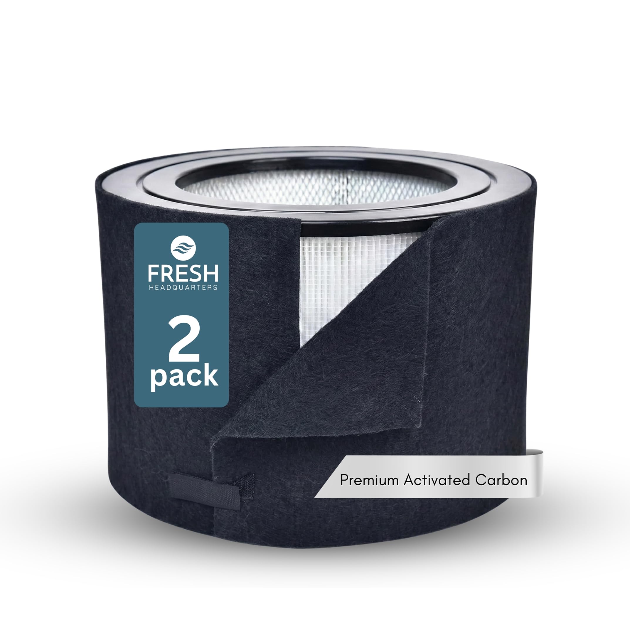 Premium Activated Carbon Prefilter Compatible With Honeywell Air Purifiers Filter Replacement R, HEPA Replacement Filter Prime, Honeywell Prefilter A, HEPA Replacements, 10" x 46.5" - 2 Pack