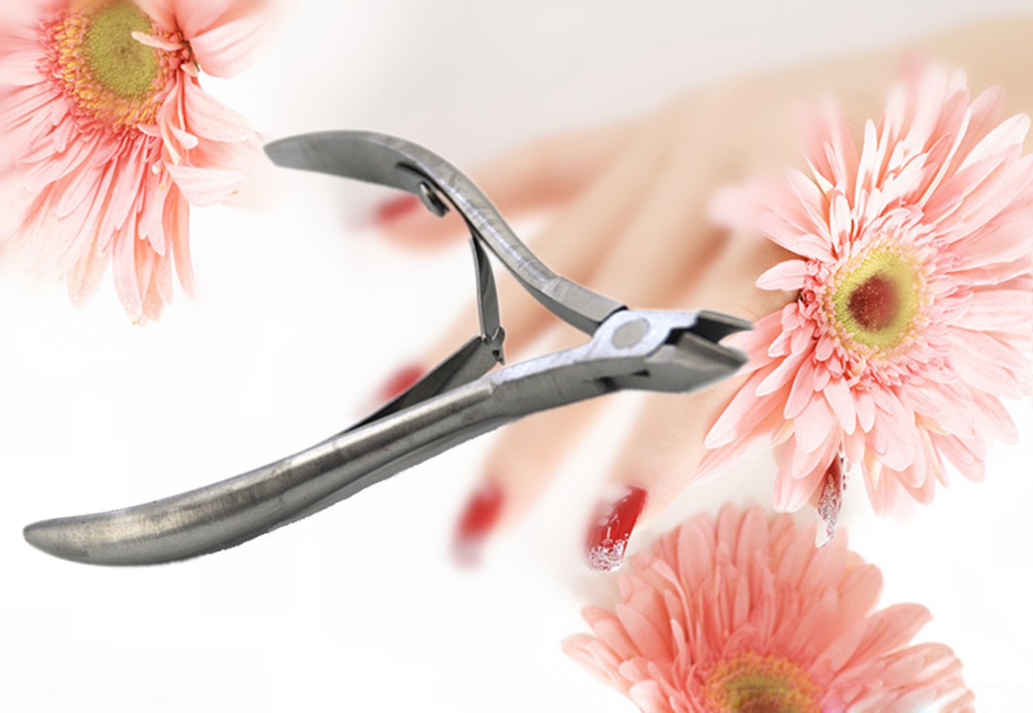 KADS 1pc Nail Art Forbice In Acciaio Inox Nail Cuticle Nipper Nail Cutter Nail Trimmer Art Tool per Pedicure Manicure Pinza Cutter