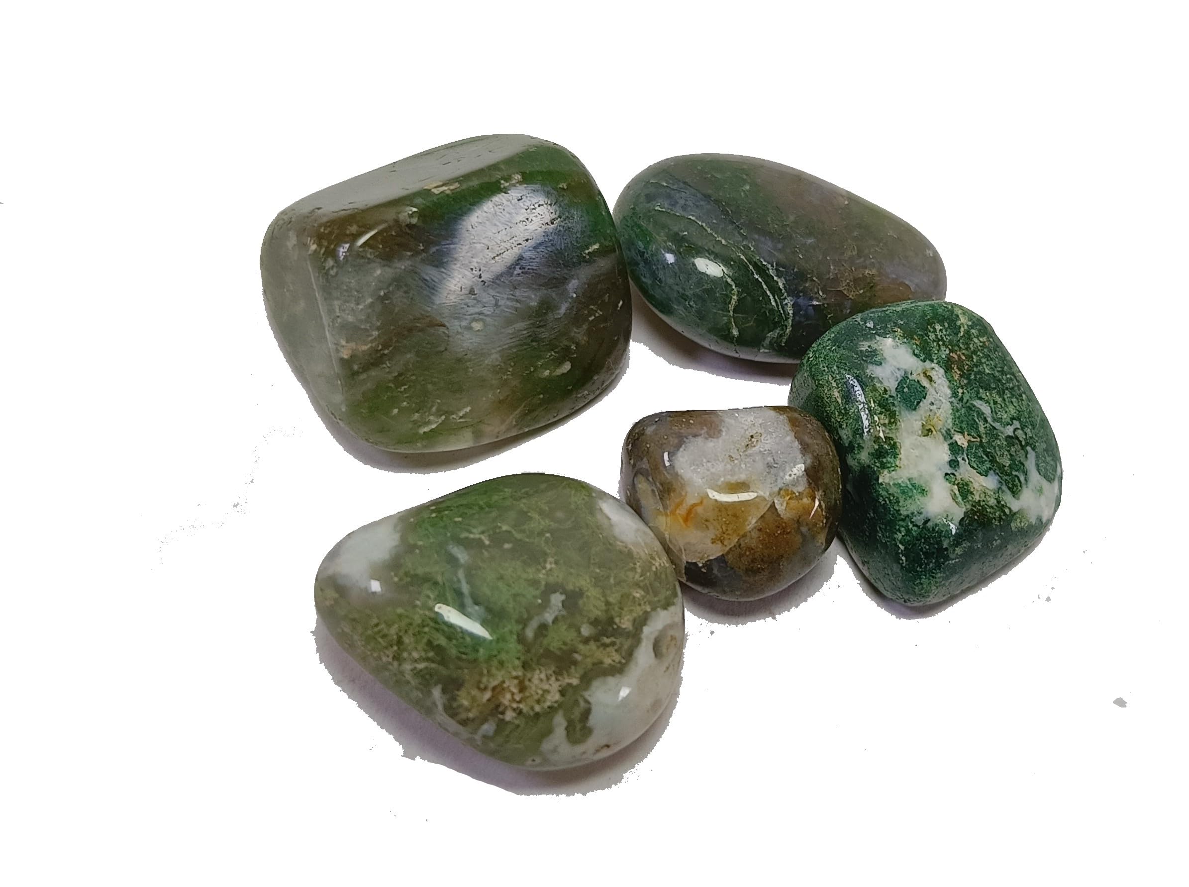 Moss Agate Tumble Stones for Reiki Healing and Vaastu Correction and Increase Creativity 50 Gram (B0CPBNFNYY) Amazon Price History, Amazon Price Tracker