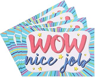 Bright Creations Wow Great Job Inspirational Postcards (4 x 6 in, 50 Pack)