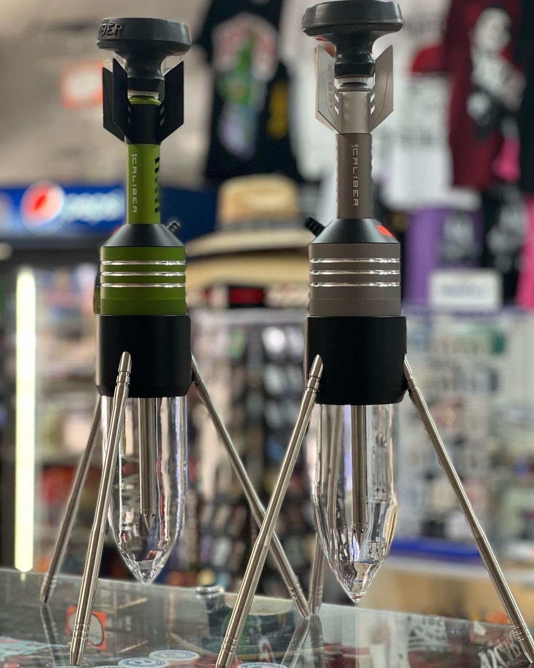 GUNMETAL 20.5" Caliber Hookah Shisha Pipe XB21 Bomb - Tall & Sturdy