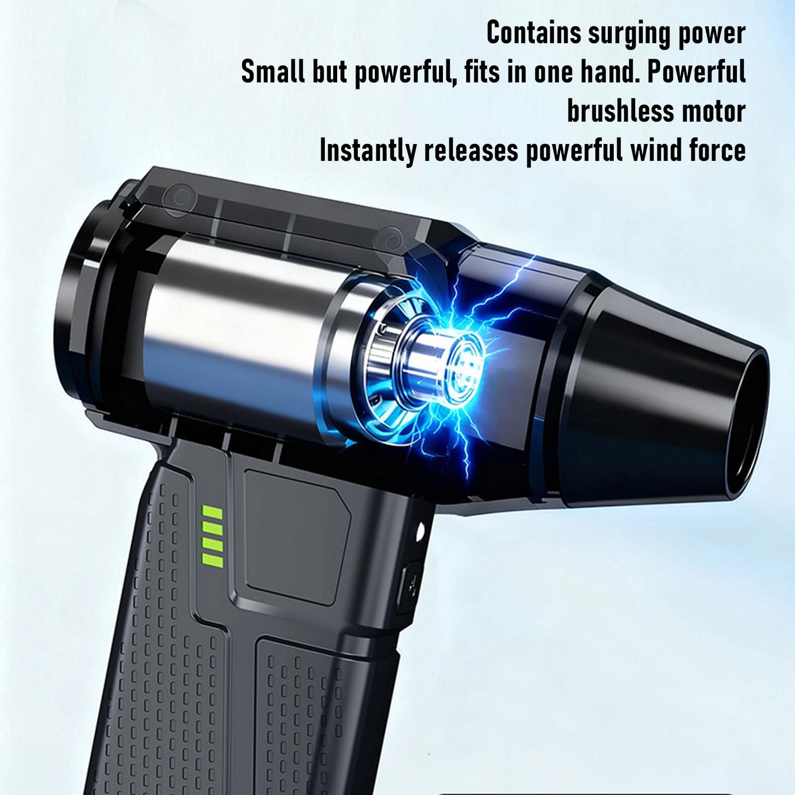 Diyeeni Druckluftspray 130000 U/min 4000 MAh, 4-stufig Einstellbar, für