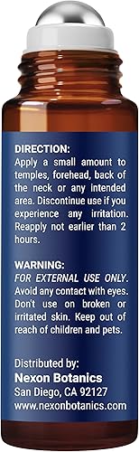 Miniatura 114 de Nexon Botanics Breathe - Mezcla de aceites esenciales, 1.0 onzas líquidas, aceite esencial Breath Easy Alivio sinusal, aceites esenciales Breathe