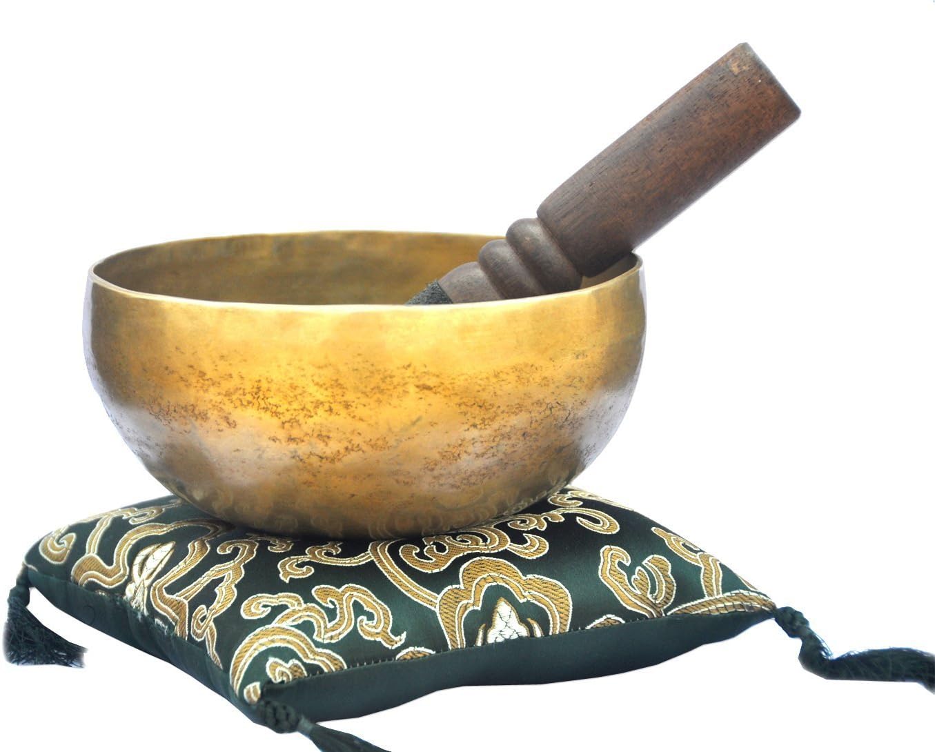 6' Superb B Crown Chakra Old Tibetan Singing Bowl, Meditation bowls,Hand beaten singing bowl, Handmade bowl from Nepal,Singing bowls
