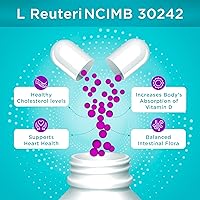 Vista 5 de Microbiome Plus Probióticos gastrointestinales L Reuteri NCIMB 30242 GI Digestive Supplements Capsule, hipoalergénicos y sin gluten para hombres