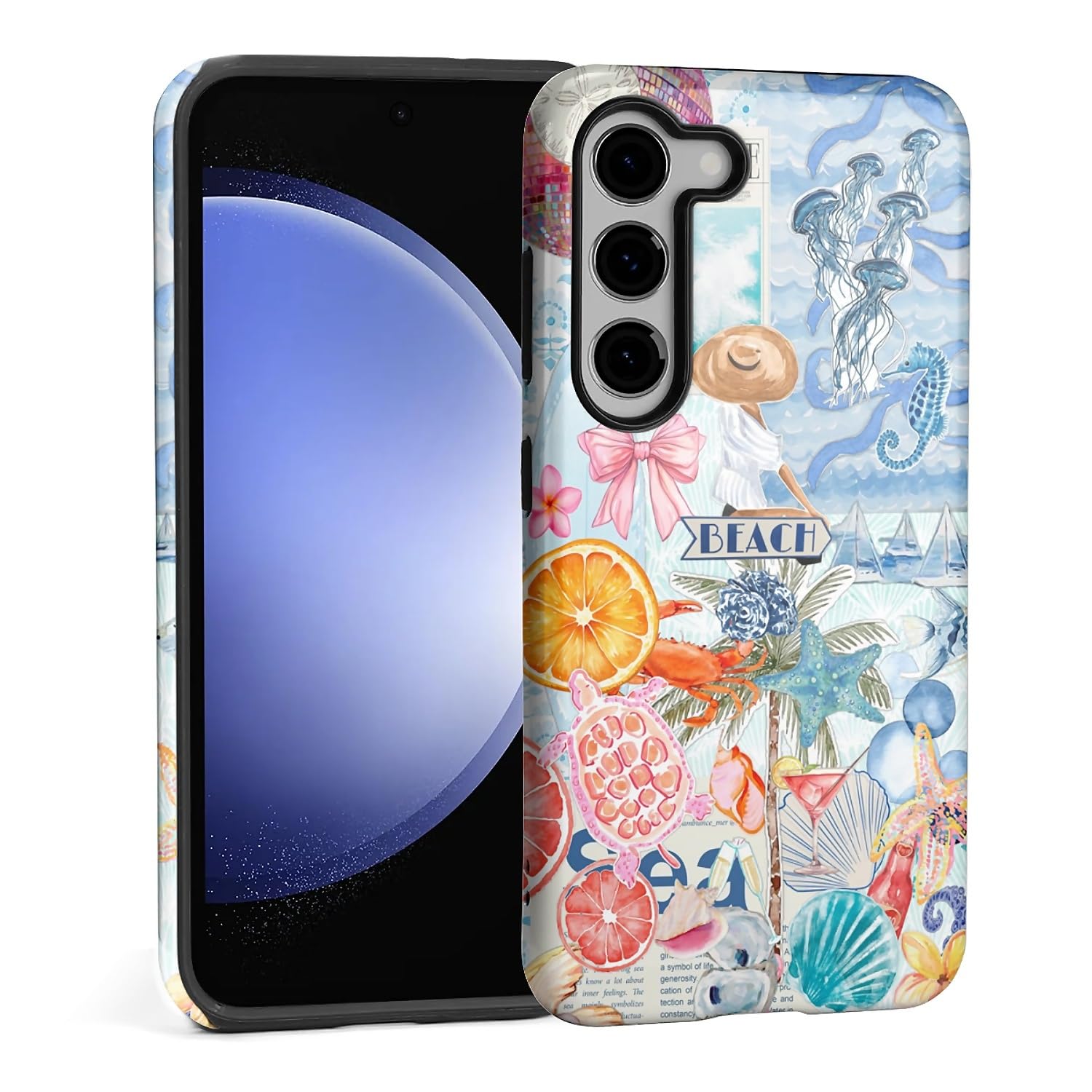 Coque pour Samsung Galaxy S25 Plus anti-chute rigide transparente - 8