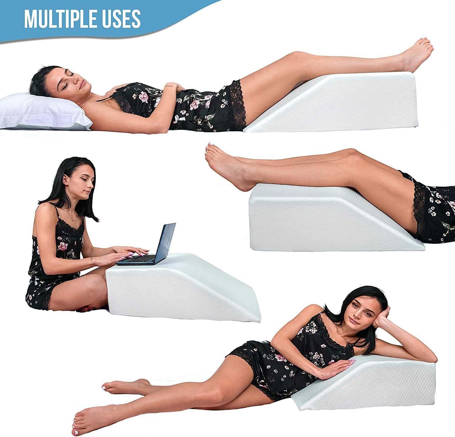 Buy Abco Tech Leg Elevation Pillow with Foam Top (Cooling Gel) Leg
