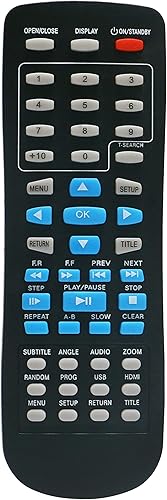 SE-R0336 SE-R0335 Remoto reemplazado para Toshiba DVD Player SD390EKB SD3005KB SD3010KB SD-4100KU2 SD-4100 SD-4100KU SD-4200 SDK790KU SD-4200KU