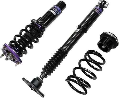 Miniatura 17 de D2 Racing RS Coilovers 36 MANERAS ajustables para 1993-2002 Nissan Marzo