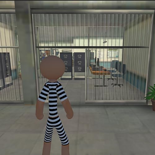 Jeu de simulation d'évasion de prisonnier en 3D avec un vrai Stickman Police vs Prisoner - Jeu de cache-cache hors ligne