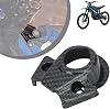 Motorcycle Ignition Cover,Ignition Switch Decoration Ring Central Control Cover Circle Trim for Talaria Sting MX3MX4MX5 Electric Bike-Carbon Fiber Pattern