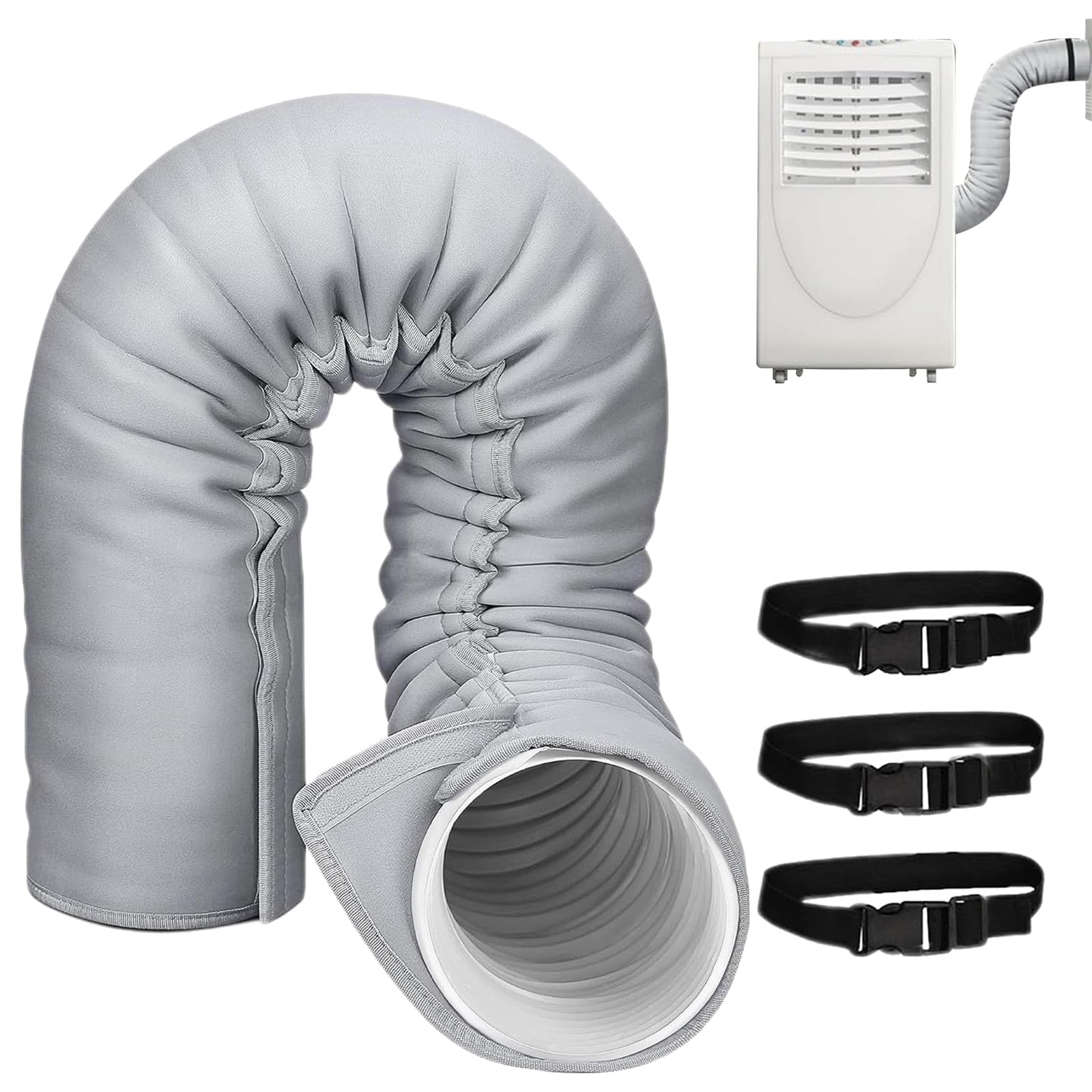 Funda aislante para manguera de aire acondicionado para un salón más fresco