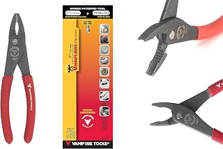 VamPliers. World's Best Pliers. 7" Slip Joint Specialty Screw Extractions Pliers. Extract Stripped Stuck Security, Corroded or Rusted Screws/Nuts/Bolts