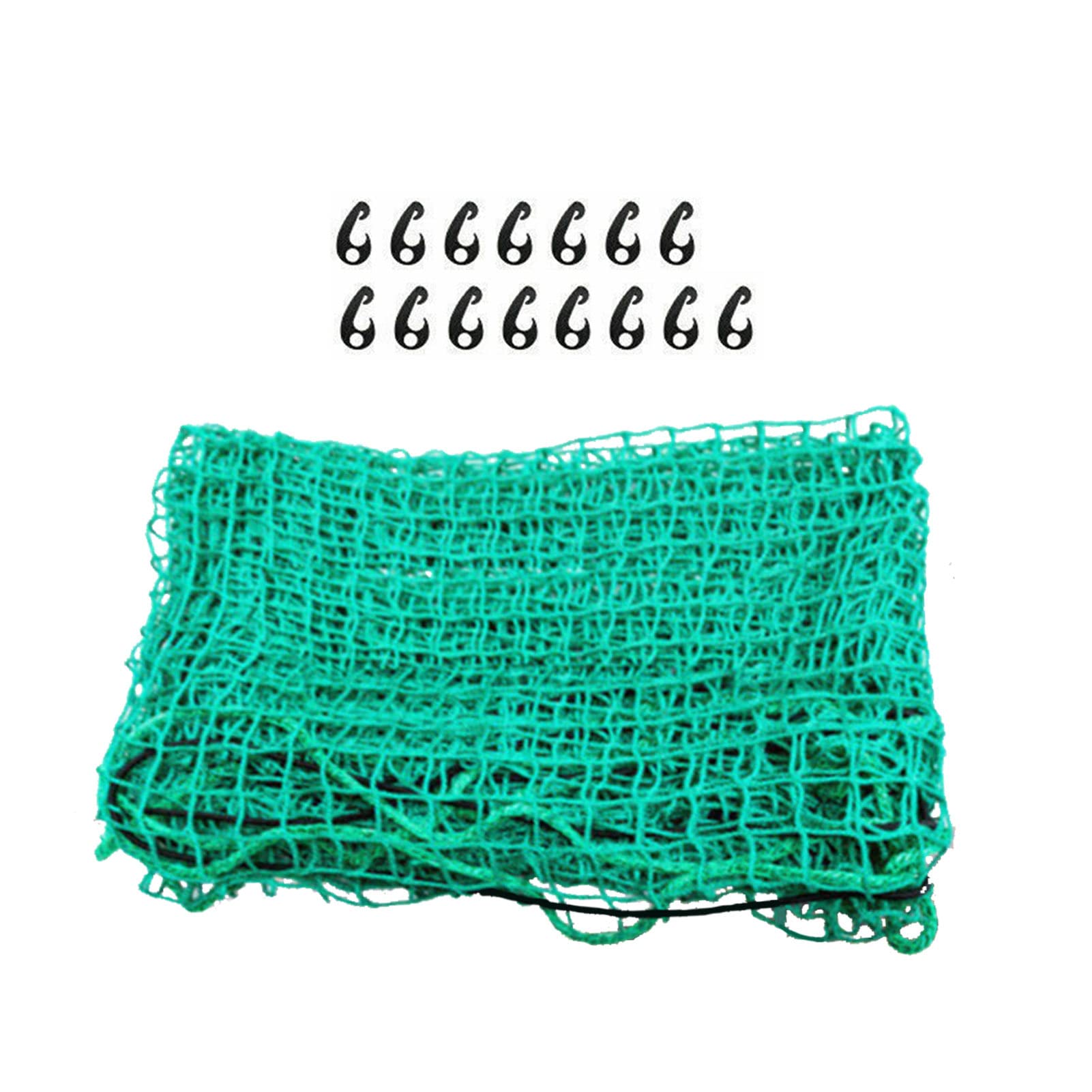 Frachtnetz, 2 x 3 m, Gepäcknetze für Pickup, LKW, Bett, mit 15 Haken, robustes Ladungsnetz für SUV, Boot, Anhänger, Schneemobil, LKW Frachtnetz, 2 x 3 m, Gepäcknetze für Pickup, LKW, Bett, mit 15 Haken, robustes Ladungsnetz für SUV, Boot, Anhänger, Schneemobil, LKW