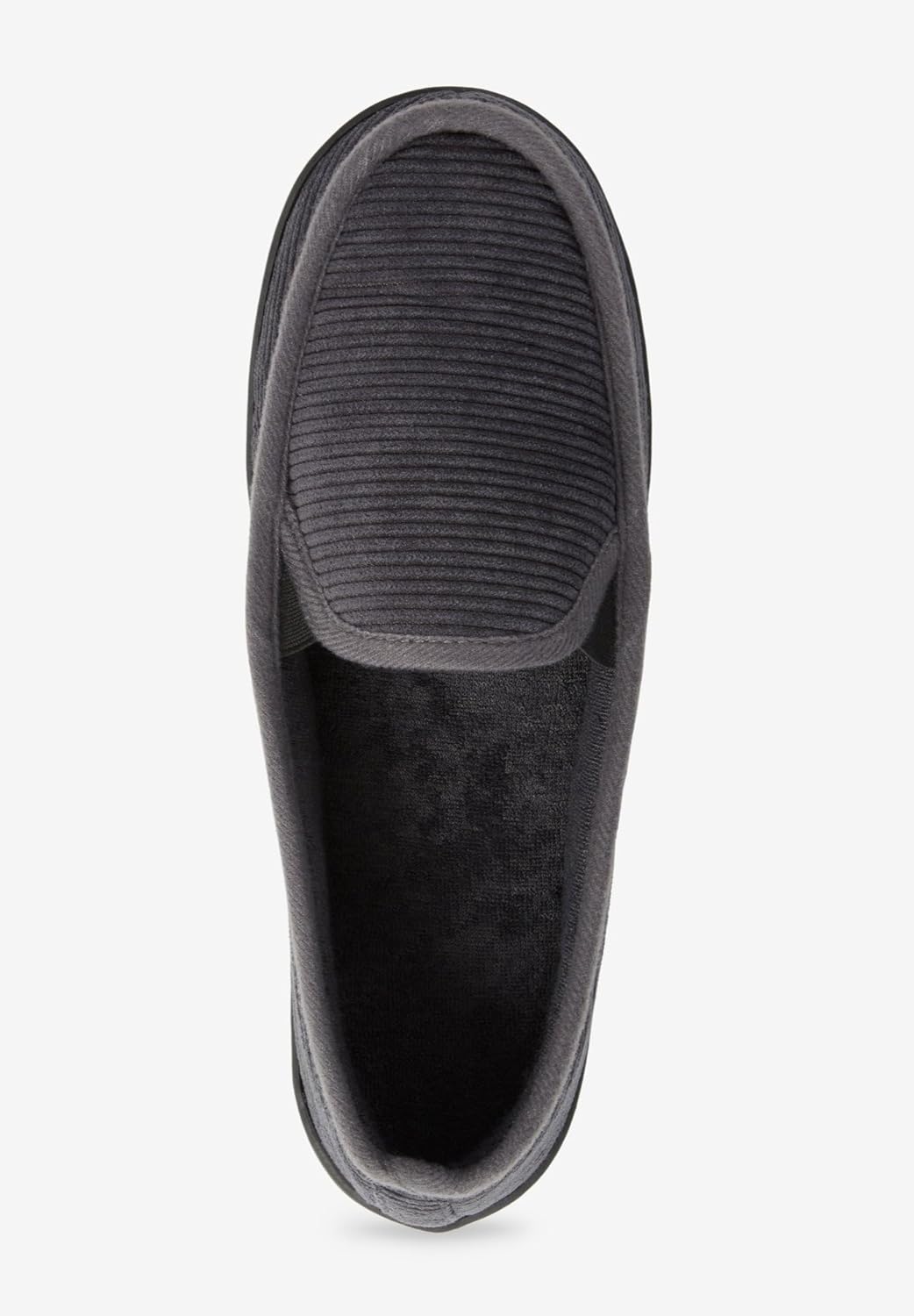 KingSize Men's Wide Width Cotton Corduroy Slippers