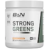 BARE PERFORMANCE NUTRITION, BPN Strong Greens Superfood Powder, Improved Digestion, Increased Energy, Immune System Support, Pineapple Coconut