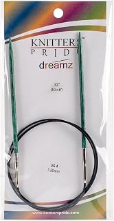 Knitter's Pride-Dreamz Fixed Circular Needles 32", Size 4/3.5mm