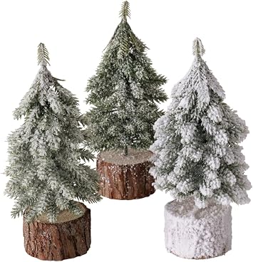 BOLTZE Senja 2027155 Decorative Stand Tree Spit Fir 19 cm Pack of 1