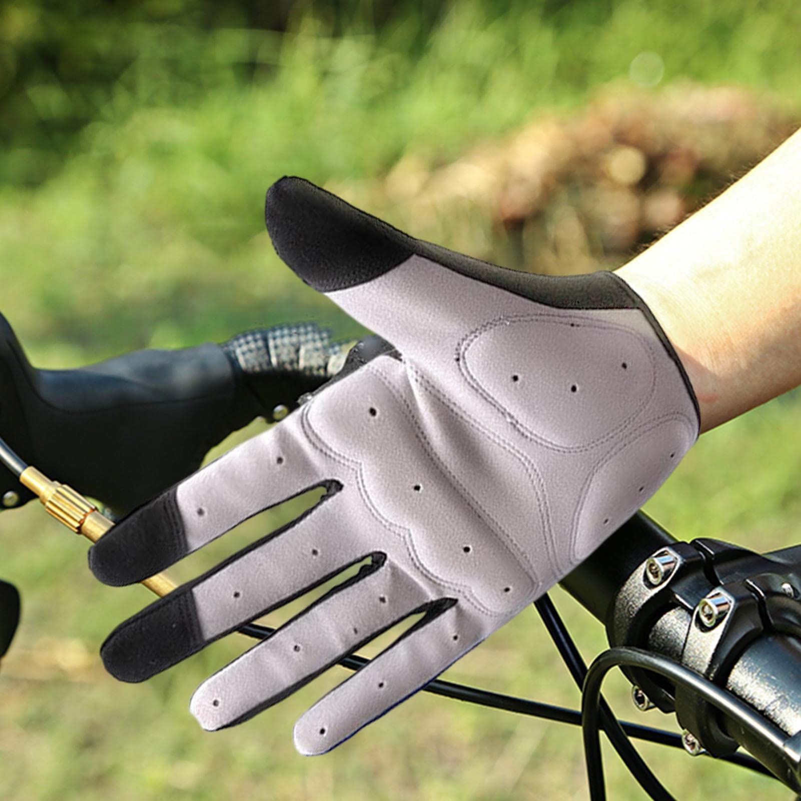 Ghjkldha Thermo-Handschuhe, Kälte, Touchscreen-Handschuhe, winddicht, Anti -Rutsch-Handschuhe, Thermohandschuhe, warme Handschuhe, kaltes Wetter, Outdoor-Handschuh, Winterhandschuhe, Text-Handschuhe Fashion