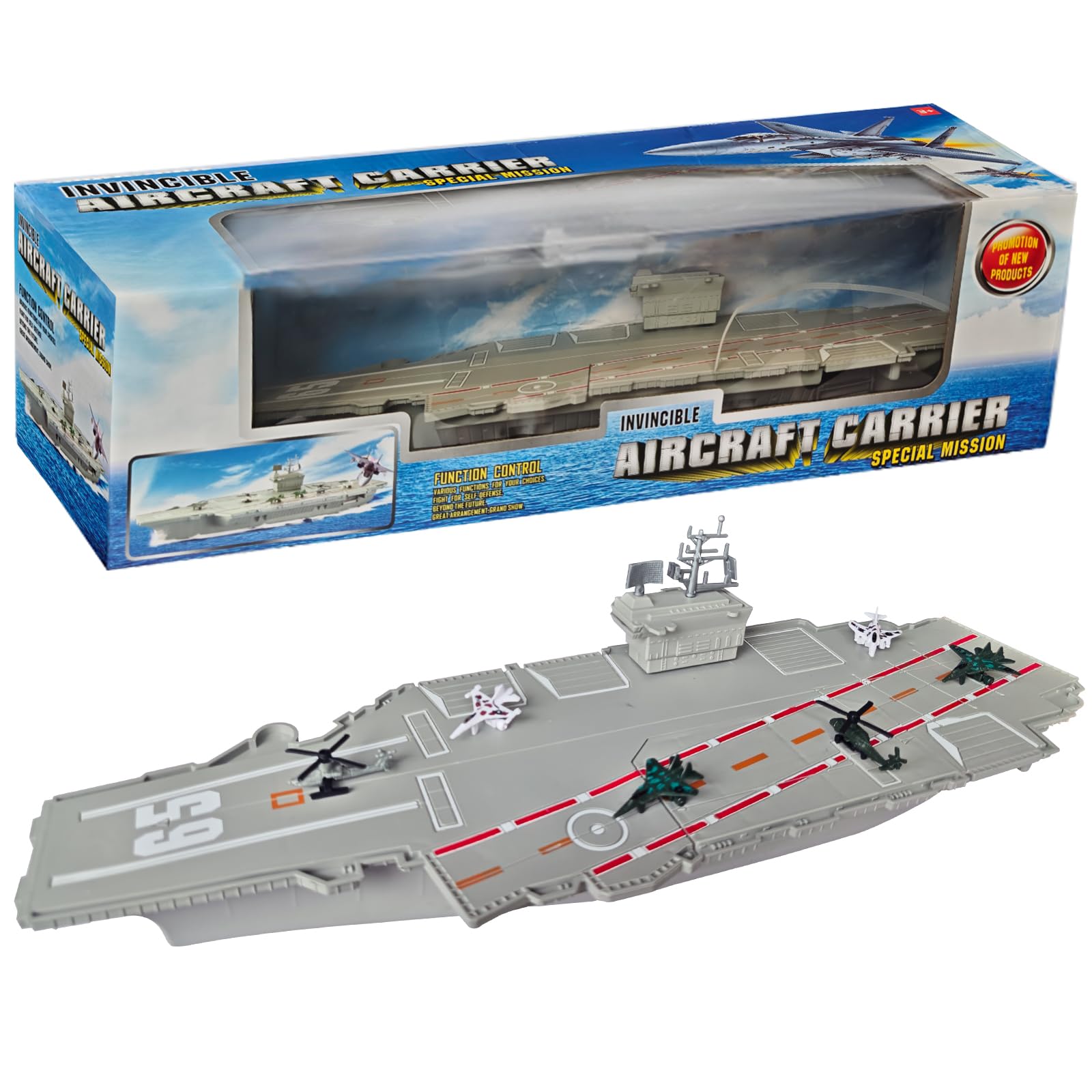 Amazon.com: OTONOPI 18.5 Inch Aircraft Carrier Battleship Army