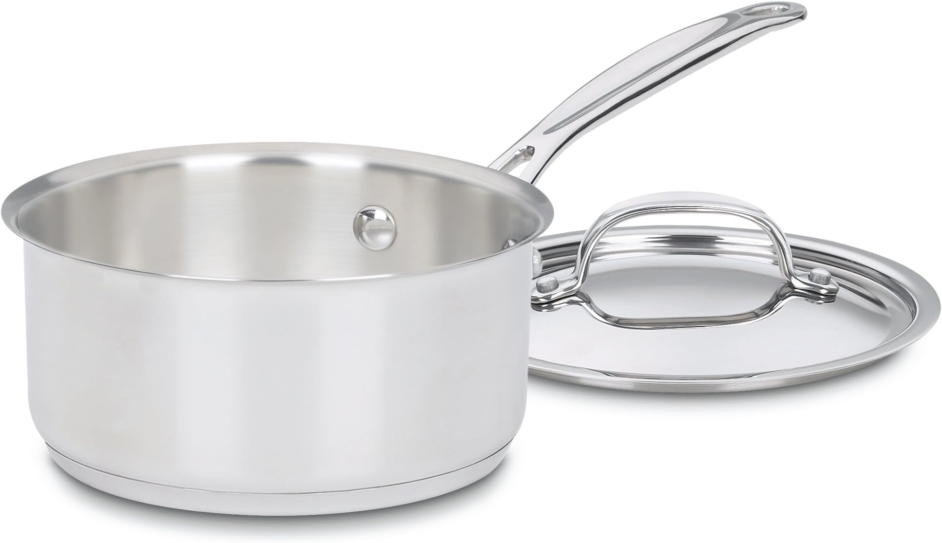 719-16 Chef's Classic Stainless Saucepan with Cover, 1 1/2 Quart