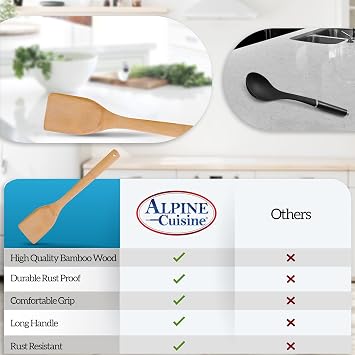 Alpine Cuisine Spatula - Parent (Brown, 12 Solid)