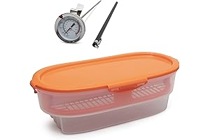 Easy Breader Batter Bowl All-in-One Mess-Free Breading Station