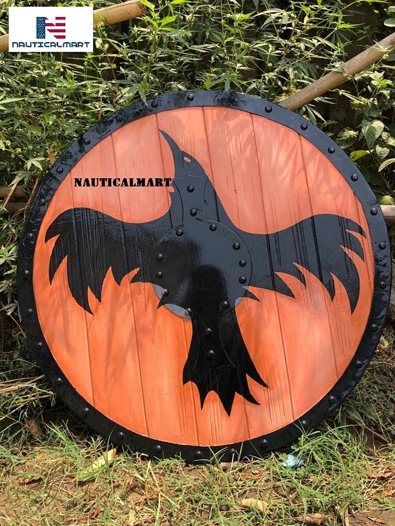 Nautical-Mart Viking Shield Oden's Raven