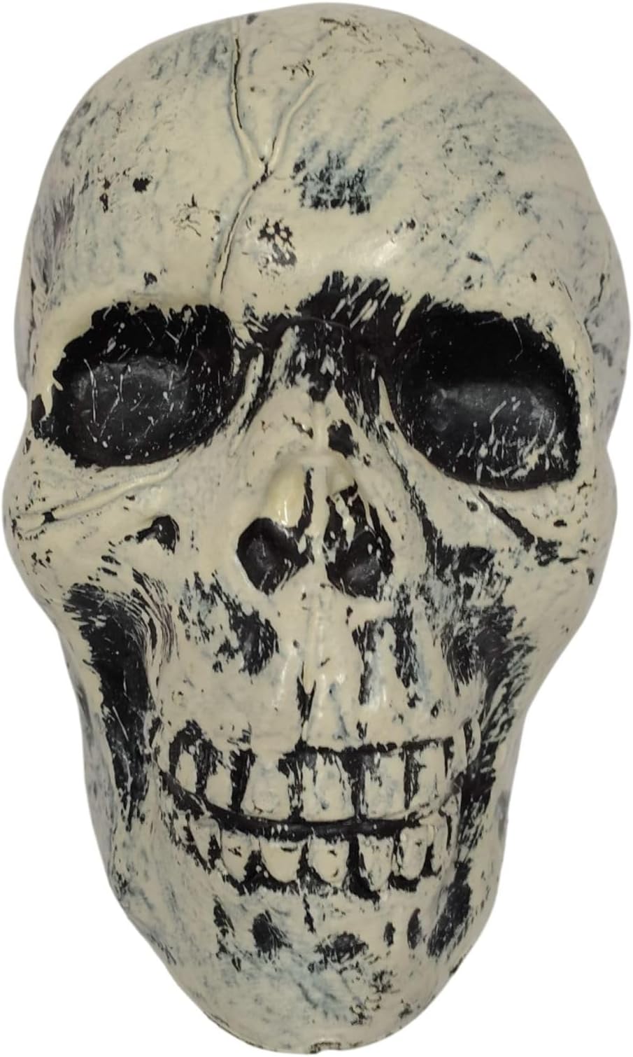 BookMyCostume Small Skull Toy Halloween Ghost Showpiece Decoration Kids Adults Fancy Dress Costume Accessory - White