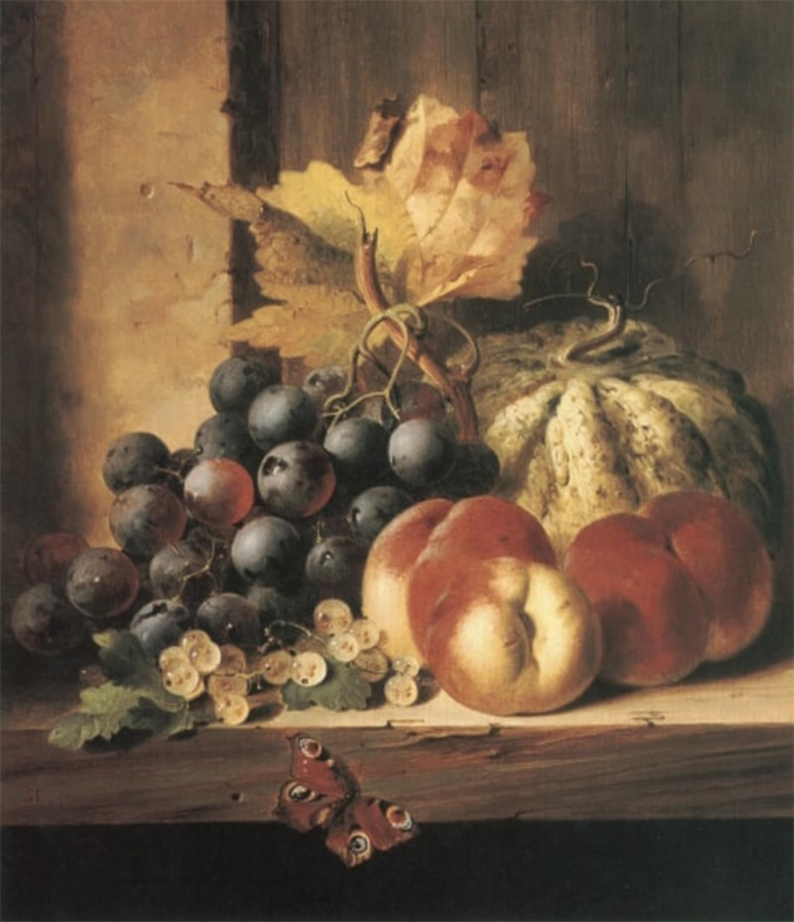 POSTERIIk Vintage Classic Picture Landscape Artwork Still Life of Fruit by Edward Ladell Portrait Canvas Painting for Office Home Decor 60x90cm
