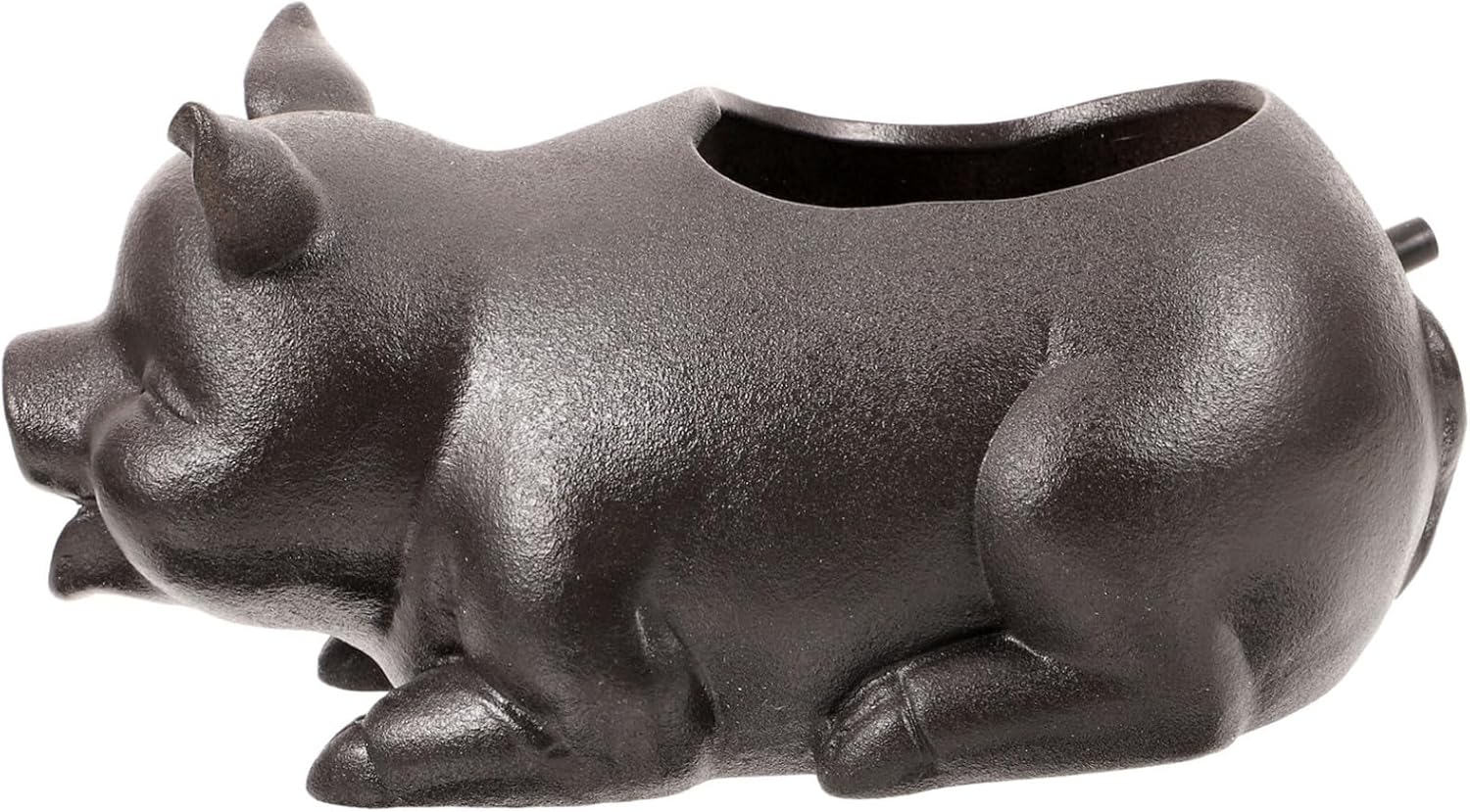 Toyvian Funny Pig Fountain Decor Waterfall Filter for Tranquil Garden Landscaping Open Design for Smooth Flow for Outdoor Spaces Seasonal Water Features for Courtyards