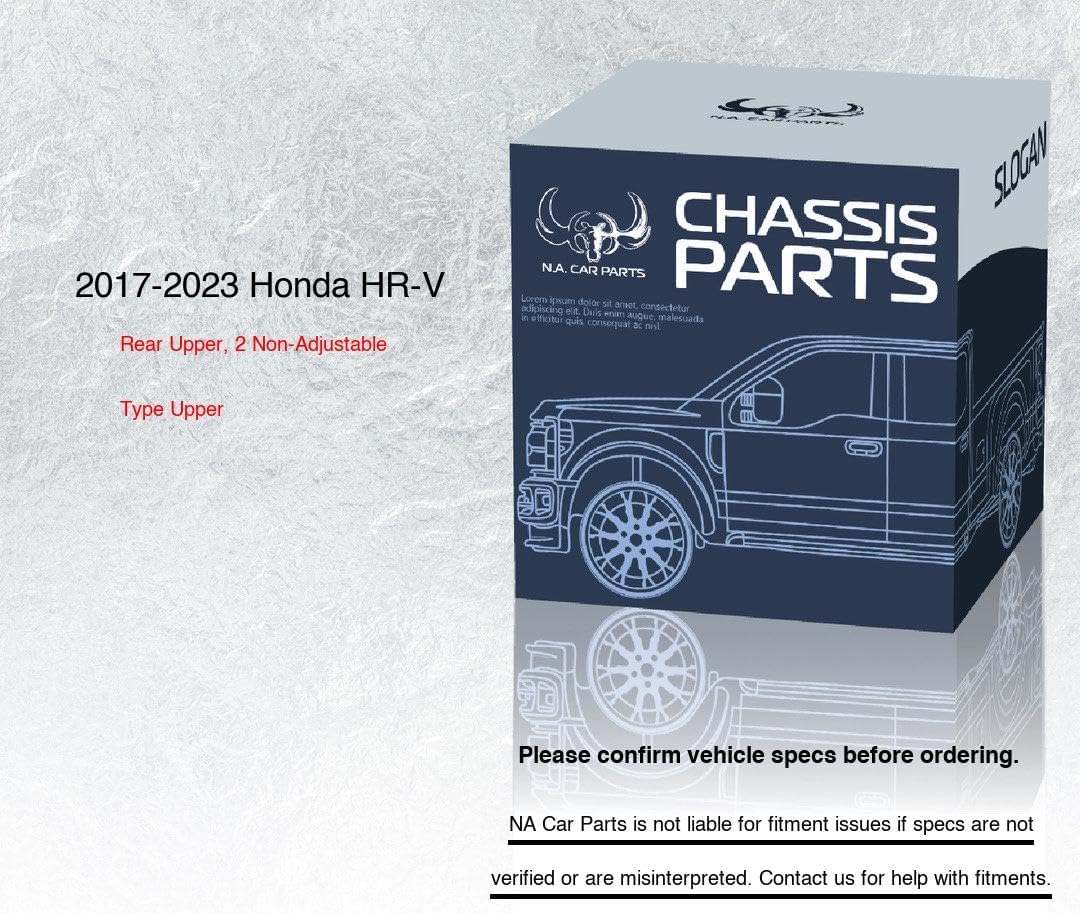 Rear Right Side Upper Control Arm for 2017-2023 Honda HR-V | Premium Chassis Replacement Parts