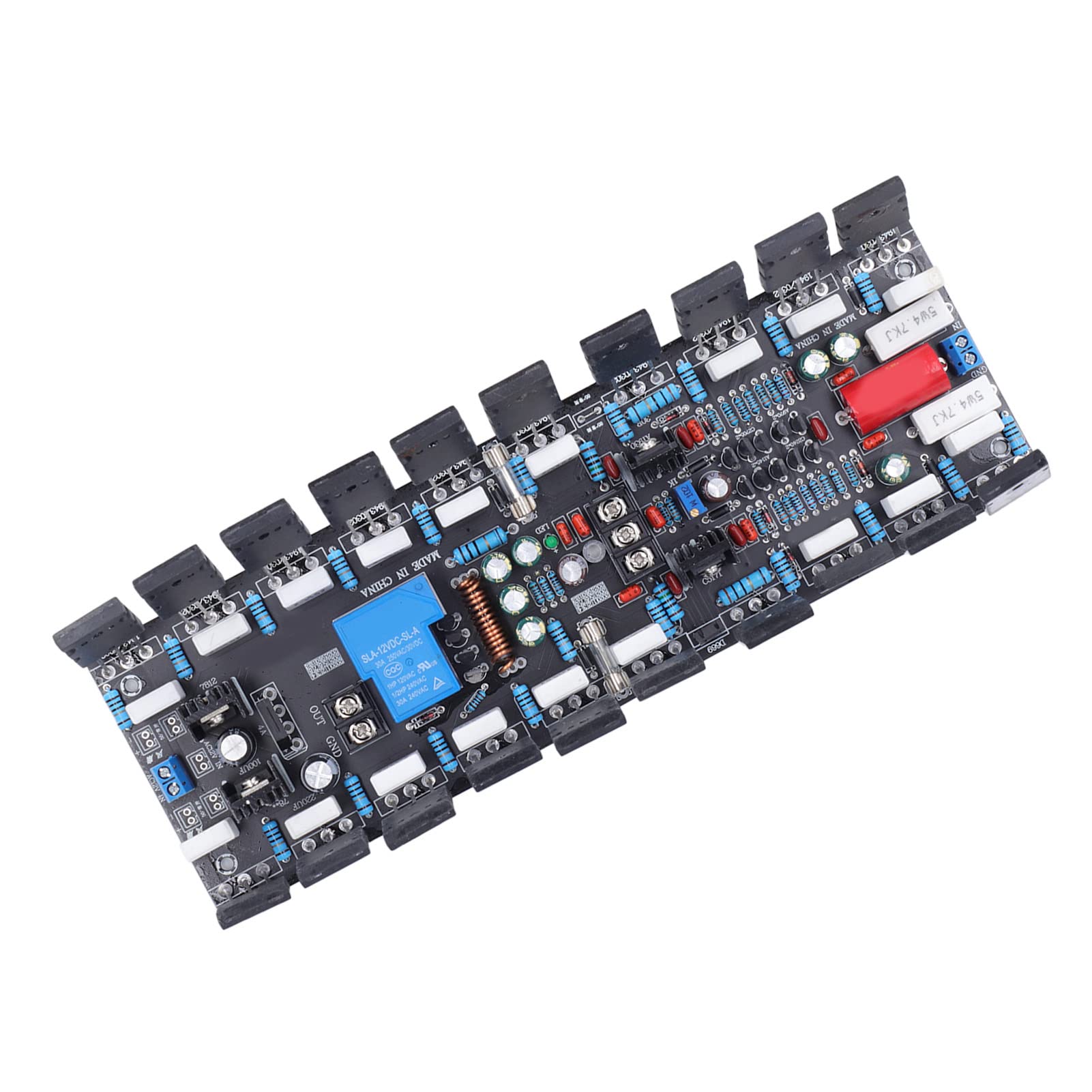 Ausla Jednokanałowa Płytka Wzmacniacza Mocy, moduł Wzmacniający Audio PCB DC ± 20-90 V 800 W RMS 1000 W Szczytowy z ochroną Głośnika Przełącznik Wyciszenia do Naprawy Domowego Sprzętu Audio
