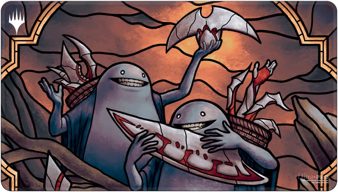 UP - March of The Machine: The Aftermath White Stitched Playmat v3 for Magic: The Gathering