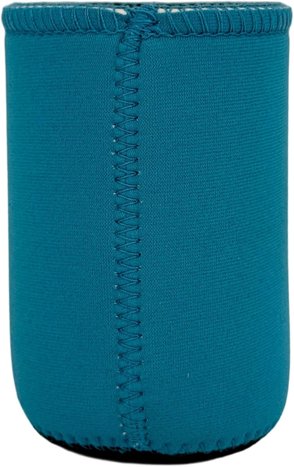 Blank Neoprene Full Bottom Can Coolie (10 Pack, Turquoise)