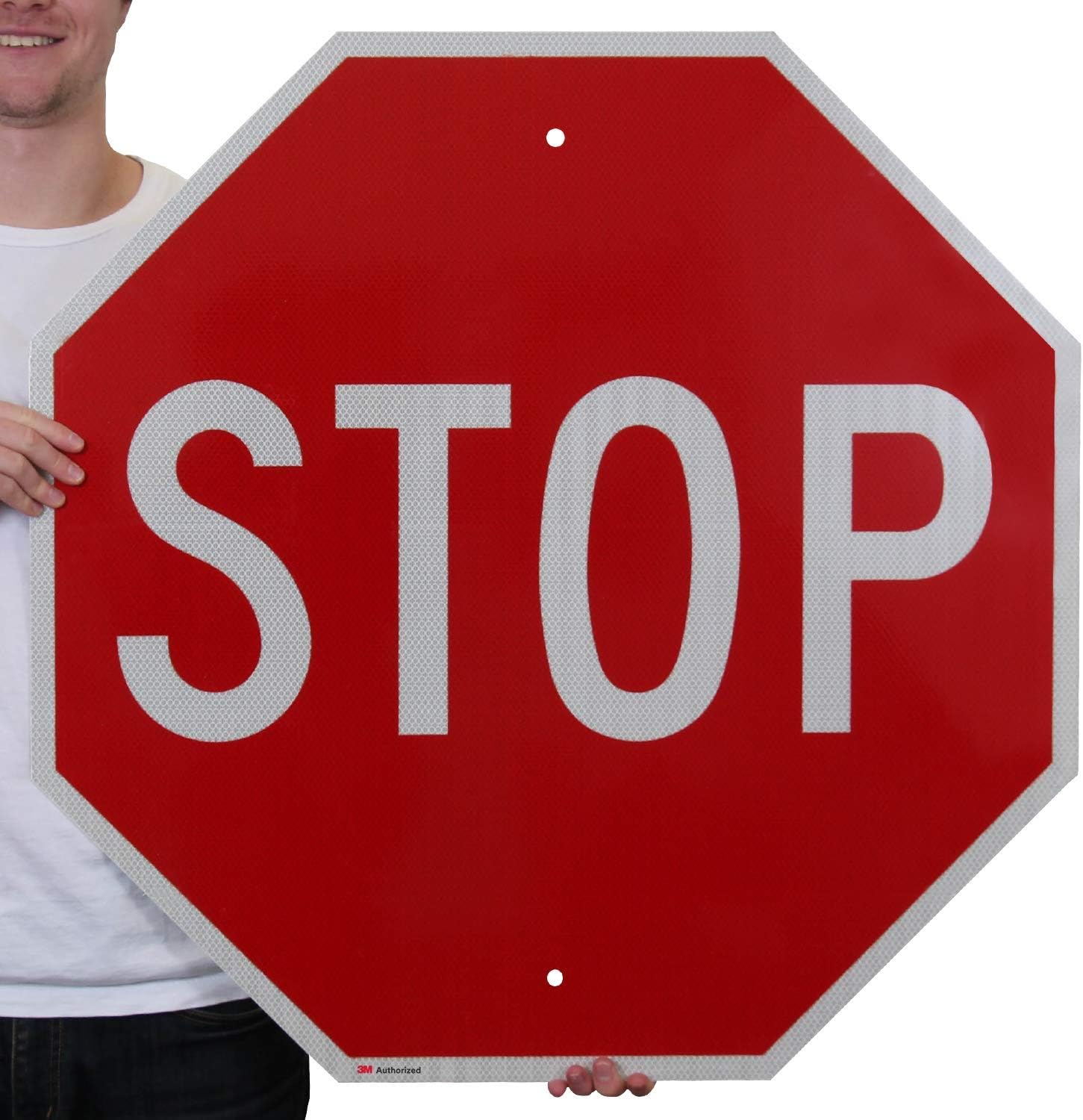 "STOP" MUTCD Sign | 30" x 30" 3M Engineer Grade Reflective Aluminum